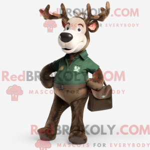 Mascot karakter van een...