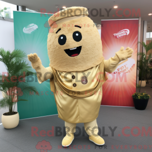 Mascot character of a Gold...