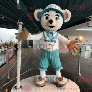 Personagem de máscara de um...