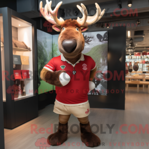 Mascottekarakter van een...