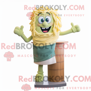 Mascot character of a Cream...