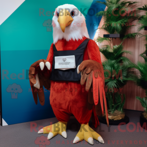 Mascot character of a Red...