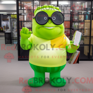 Mascot karakter van een...