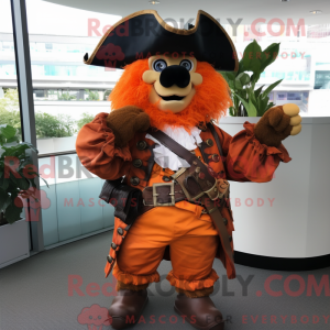 Mascottefiguur van een...
