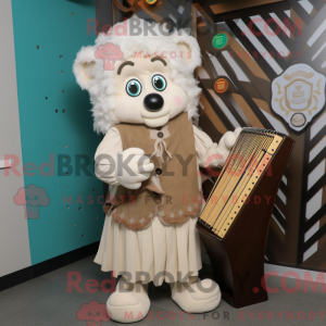 Mascot karakter van een...