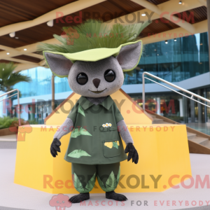 Mascottefiguur van een...