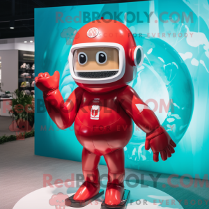 Mascottekarakter van een...