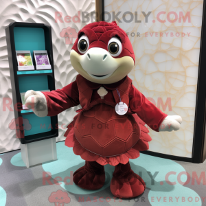 Mascot character of a...