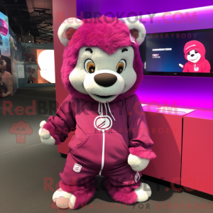 Mascot character of a...