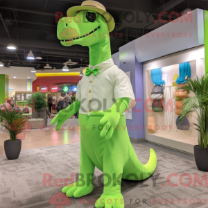 Mascot karakter van een...