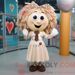 Mascot karakter van een...