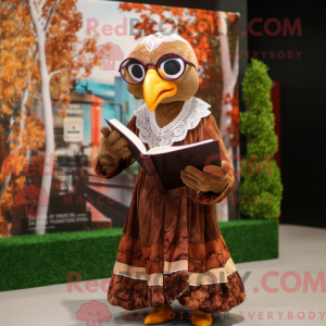 Mascot karakter van een...