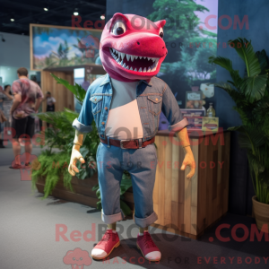 Mascot karakter van een...