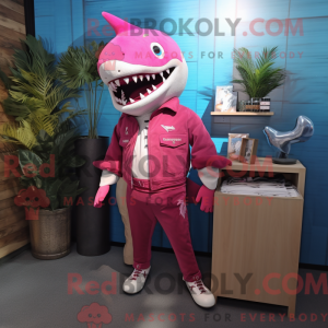 Mascot character of a...