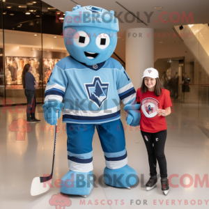 Mascot karakter van een...