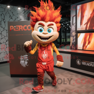 Personnage mascotte d un...
