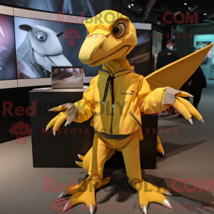 Mascot character of a...