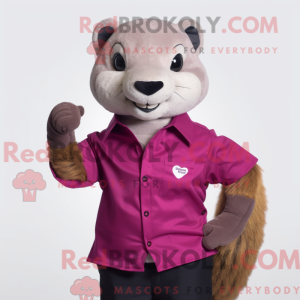 Mascot character of a...