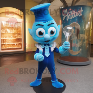 Blue Hourglass mascotte...