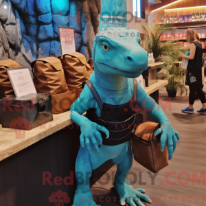Mascot karakter van een...