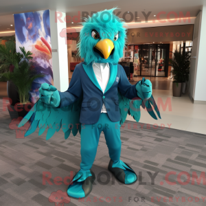Mascottefiguur van een...