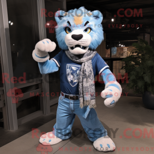 Mascot character of a Sky...