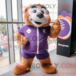 Mascot karakter van een...