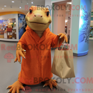 Mascot karakter van een...