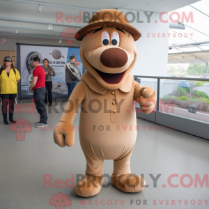 Mascot karakter van een...