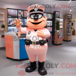 Maskotfigur af en...