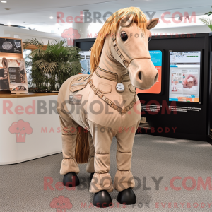 Mascot karakter van een...