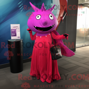 Mascottekarakter van een...
