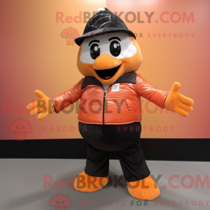 Postava maskota Orange Ice...