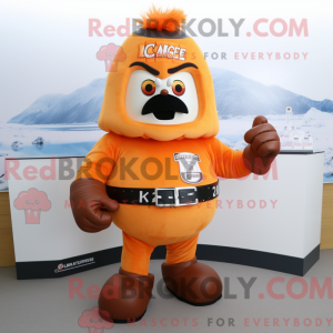 Personaje mascota de Orange...