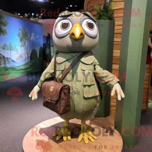 Mascot karakter van een...
