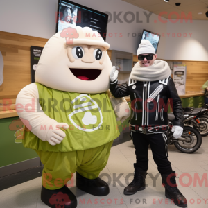 Mascot karakter van een...