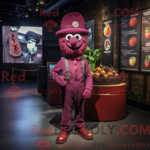 Mascot karakter van een...