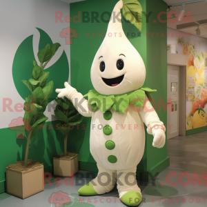 Mascot character of a Cream...