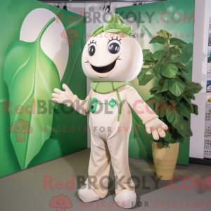 Mascot character of a Cream...