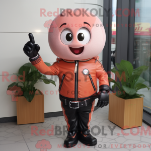 Mascottefiguur van een...