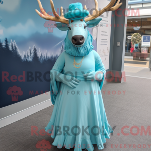 Mascottefiguur van een...