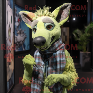 Mascot character of a Lime...