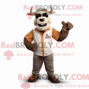 Mascottekarakter van een...