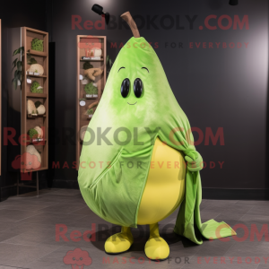 Mascot character of a Lime...