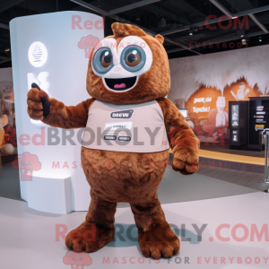 Personaje mascota de Brown...