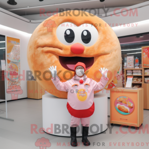 Mascot character of a Peach...
