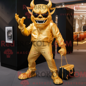 Personnage mascotte d un...