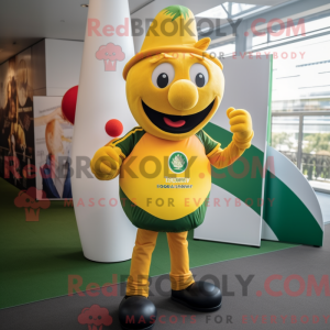 Personagem de máscara de um...