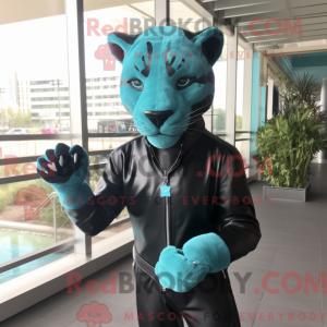 Maskotfigur af en turkis...