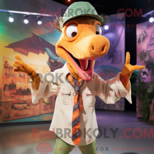 Personnage mascotte d un...
